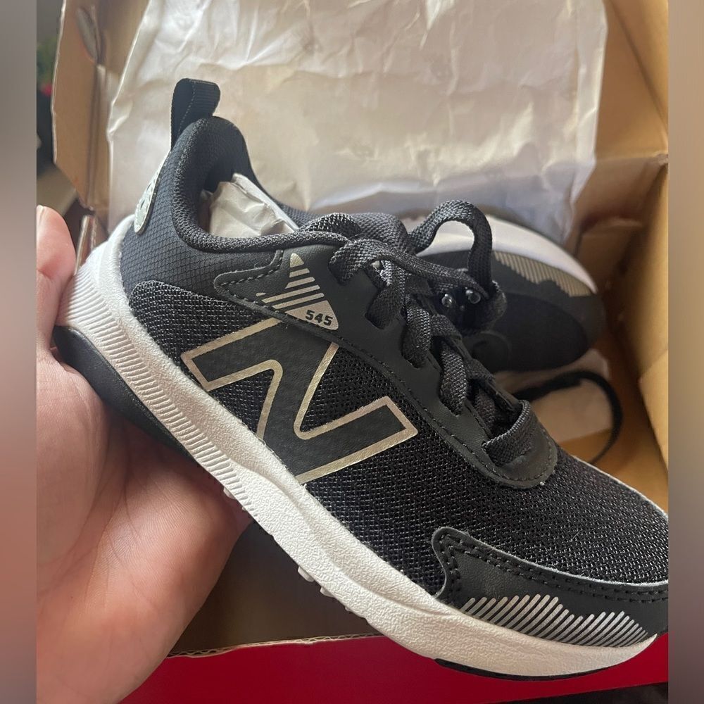 New Balance 545 V1 Lace Up Running Sneakers - Boy's Size 11 - PK545BO1 - New - Picture 3 of 7